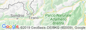 San Sebastiano map